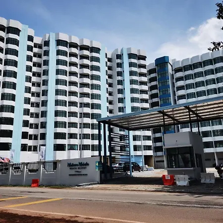 Minso Homes Mutiara Beach Resort Tangga Batu Exterior photo